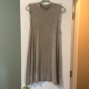 Acemi Sleeveless Mock Neck Dress